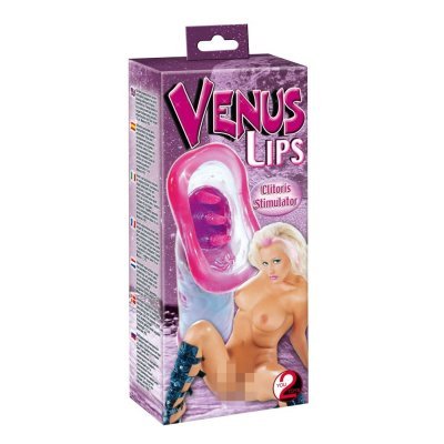 Masážní vibrátor ke stimulaci klitorisu "Venušiny rty"