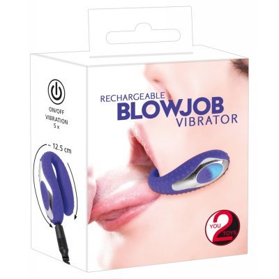 Blow Job vibrátor fialový