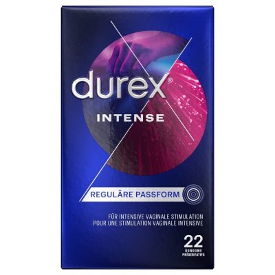Durex Intense Orgasmic kondomy 22 ks