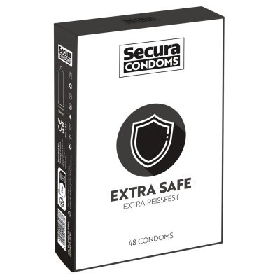 Kondomy Secura Extra Safe 48ks