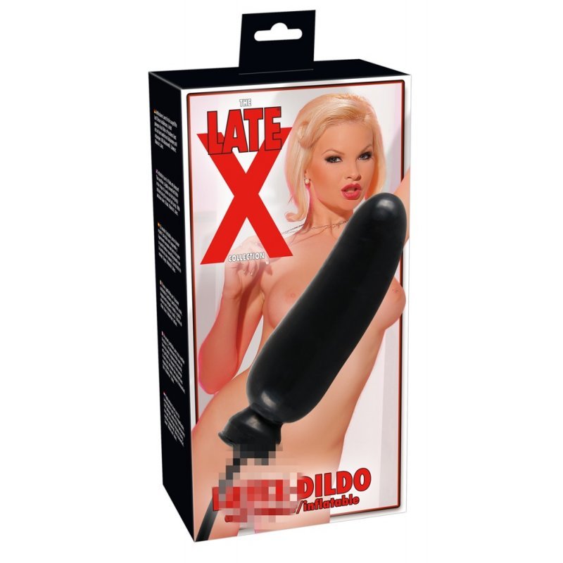 Latexové nafukovací dildo LATE X