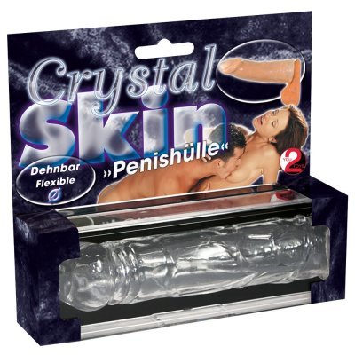 Nástavec na penis Crystal Skin