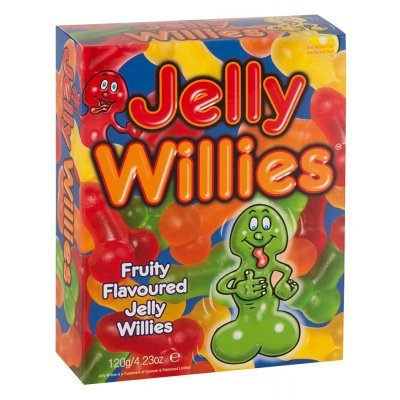 Bonbóny Sweet Willies ve tvaru penisu