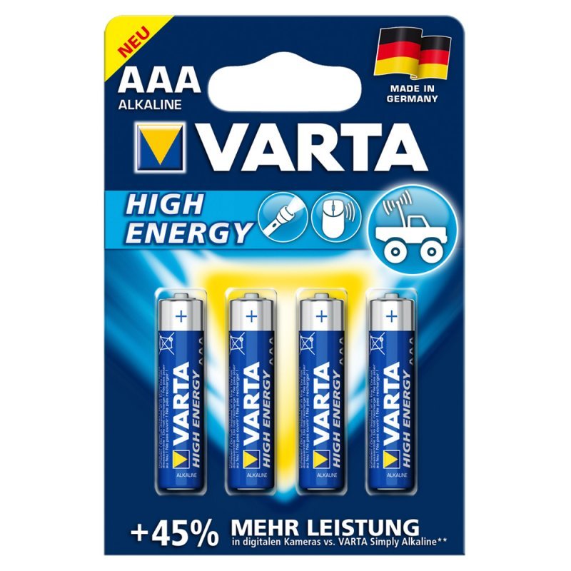 Baterie 4x Varta AAA Varta