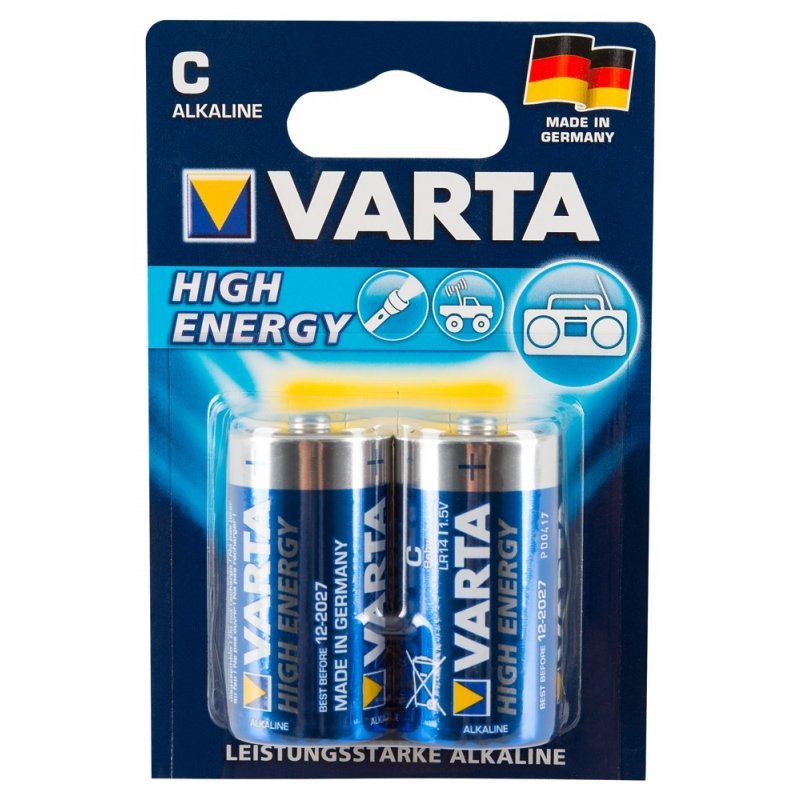 Baterie 2x Varta C Varta