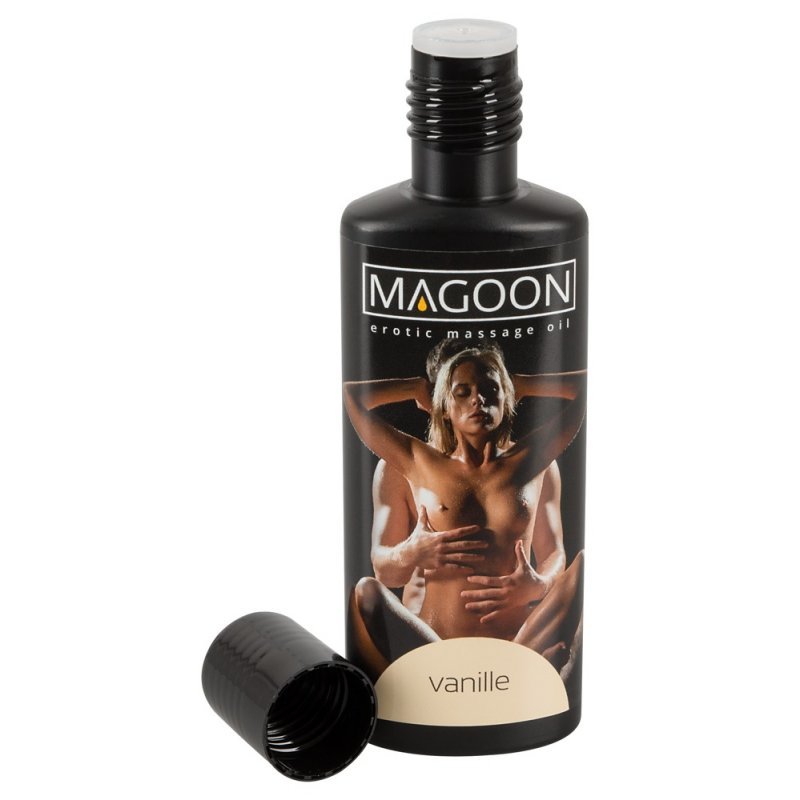Masážní olej vanilka 100 ml Magoon
