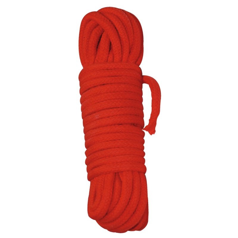 Červené lano shibari bondage 10 m unisize Shibari Bondage