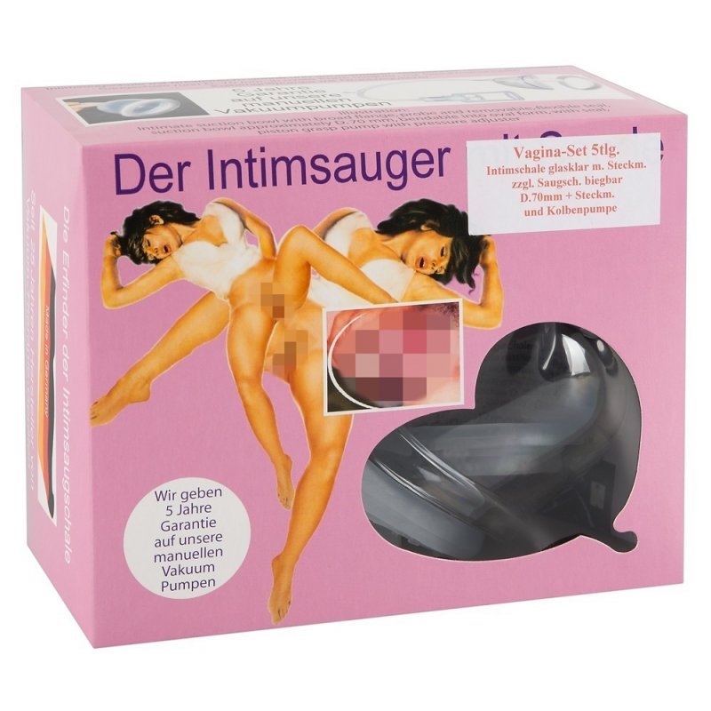 Vakuová pumpa pro ženy Set of Intimate Suction Cups 5 Fröhle