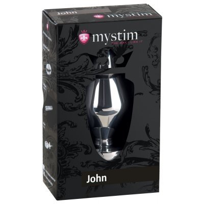 Anální kolík pro elektrosex John Butt Plug Large