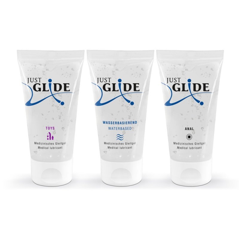 Sada lubrikačních gelů Just Glide 3x50 ml Just Glide