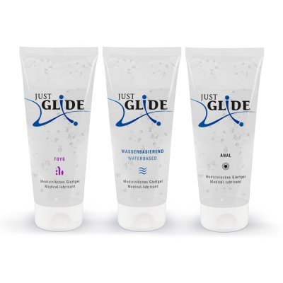Sada lubrikačních gelů Just Glide 3x200ml