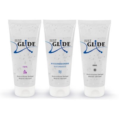 Sada lubrikačních gelů Just Glide 3x200ml