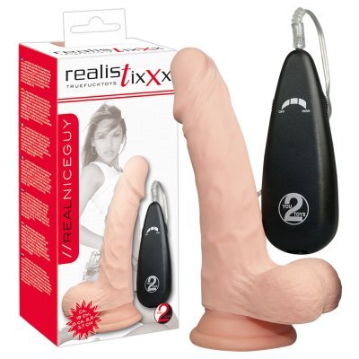 Vibrátor Realistixxx Real Nice Guy 17,5 cm