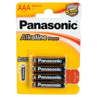 Baterie Panasonic Alkaline Micro 4ks
