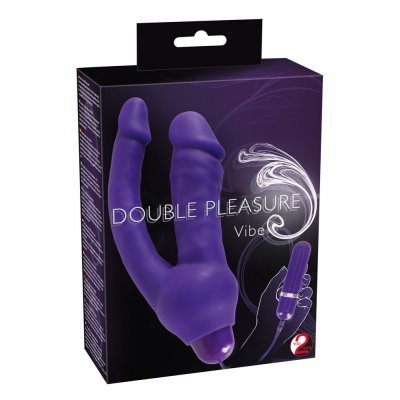Dvojitý vibrátor Purple