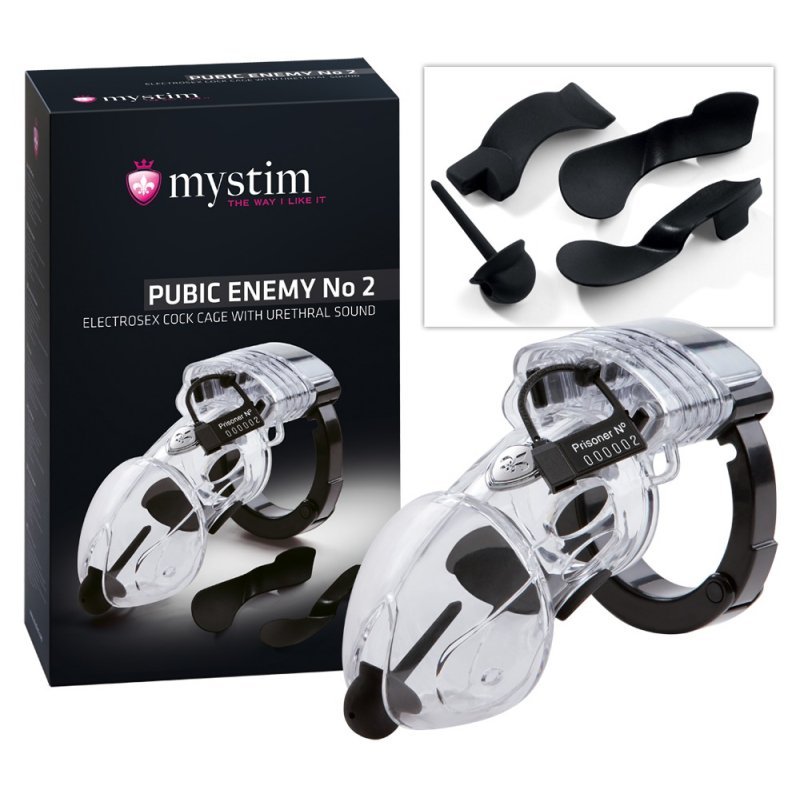 Set pro muže Pubic Enemy No. 2 Mystim