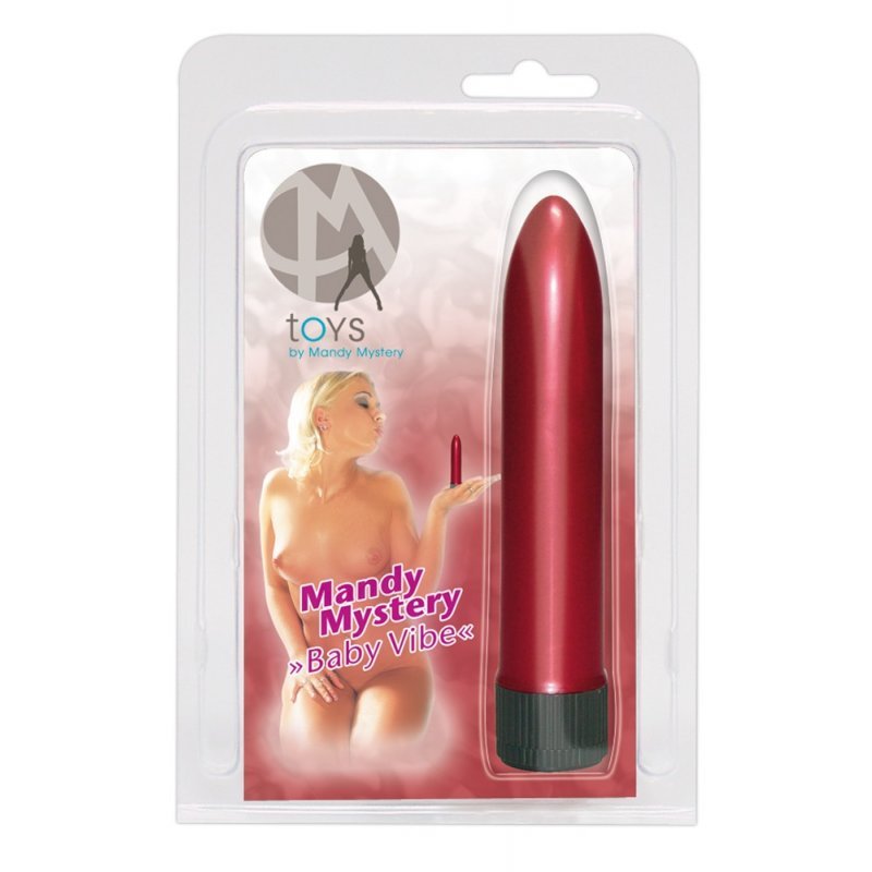 Minivibrátor Mandy´s Baby Vibe červený Mandy Mystery