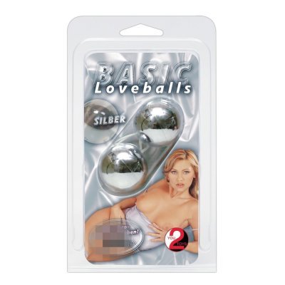 Venušiny kuličky Basic Love Balls silver