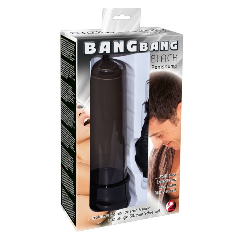 Vakuová pumpa Bang Bang Penis Pump black Bang Bang