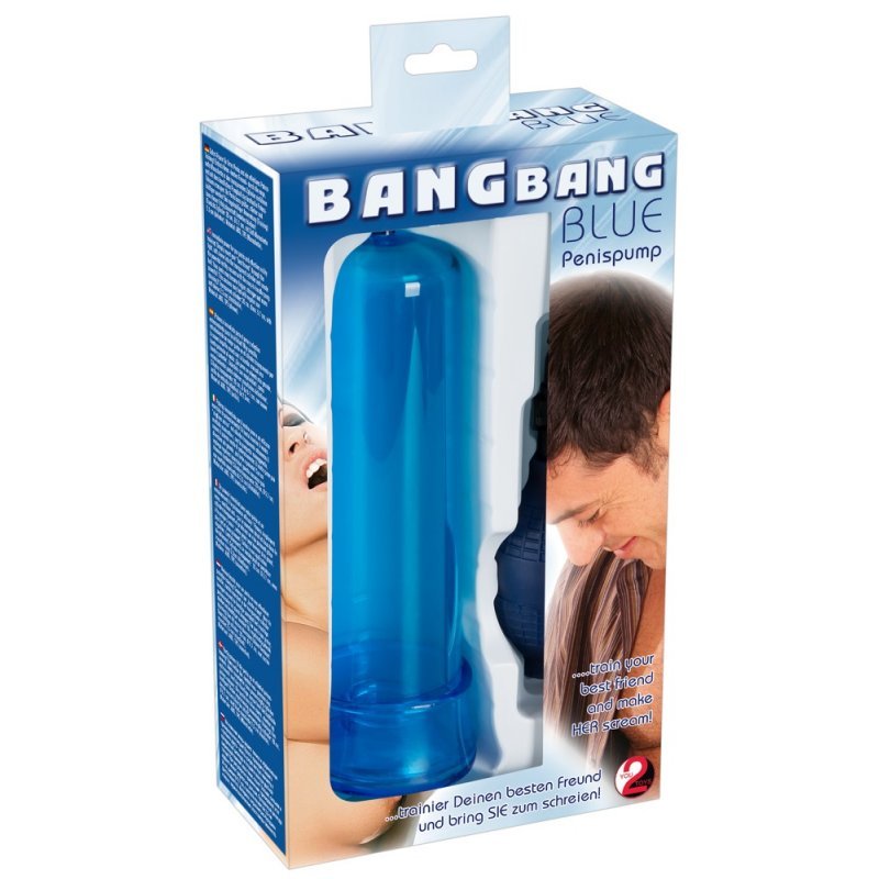 Vakuová pumpa Bang Bang Blue Penis pump blue Bang Bang