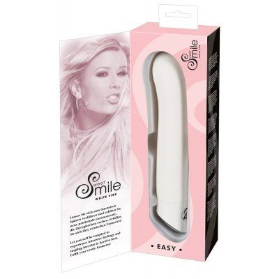 Vibrátor Smile Easy White Vibrator