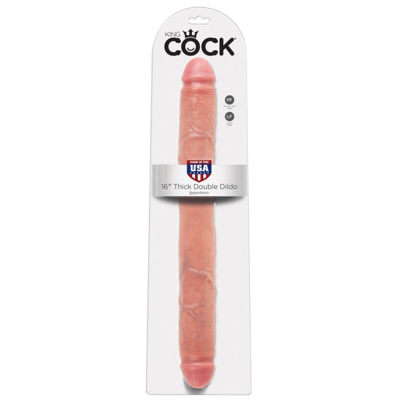 Pipedream King Cock 16" Thick Double Dildo