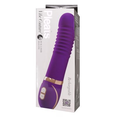 Vibrátor Pleats Purple