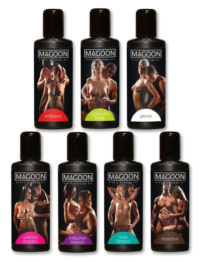 7 masážních olejů sada Magoon