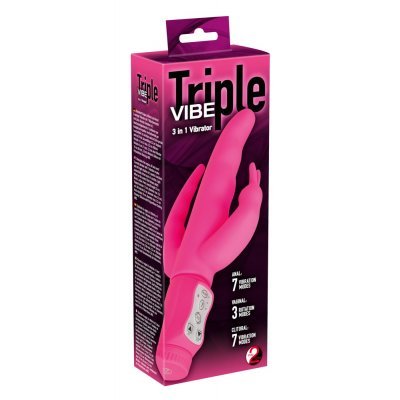 Vibrátor Triple Vibe Pink