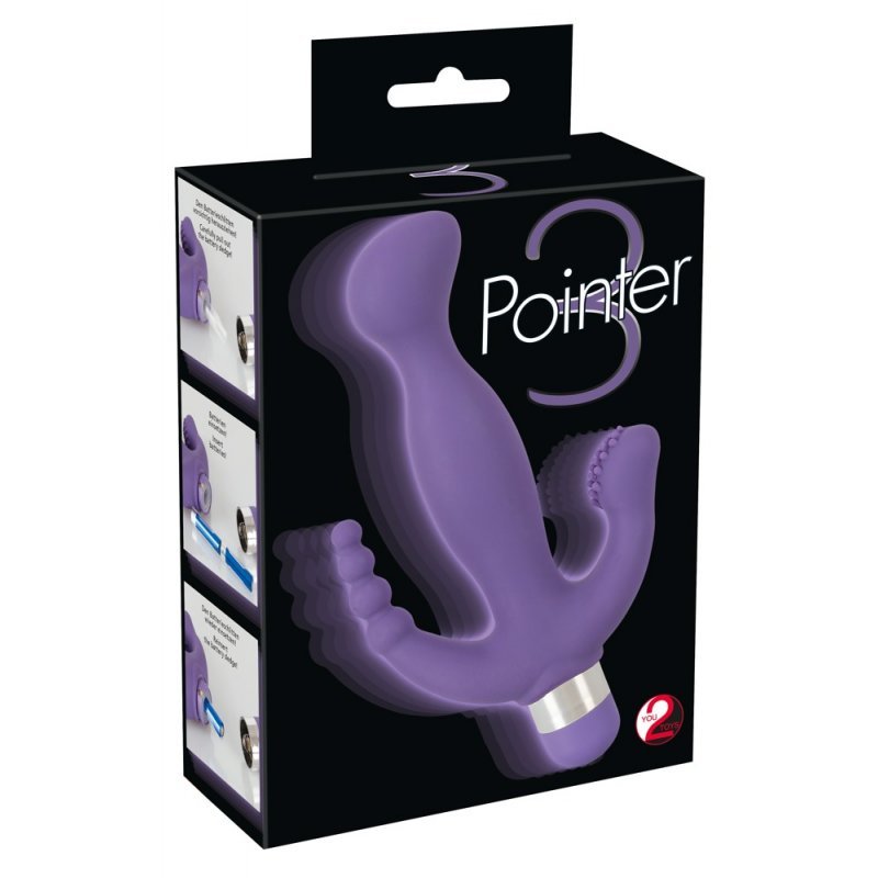 Vibrátor 3 Pointer purple You2Toys
