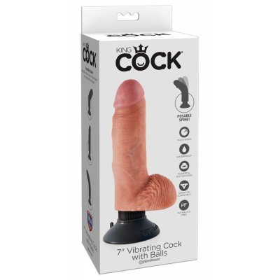 Vibrační King Cock 13,3 cm