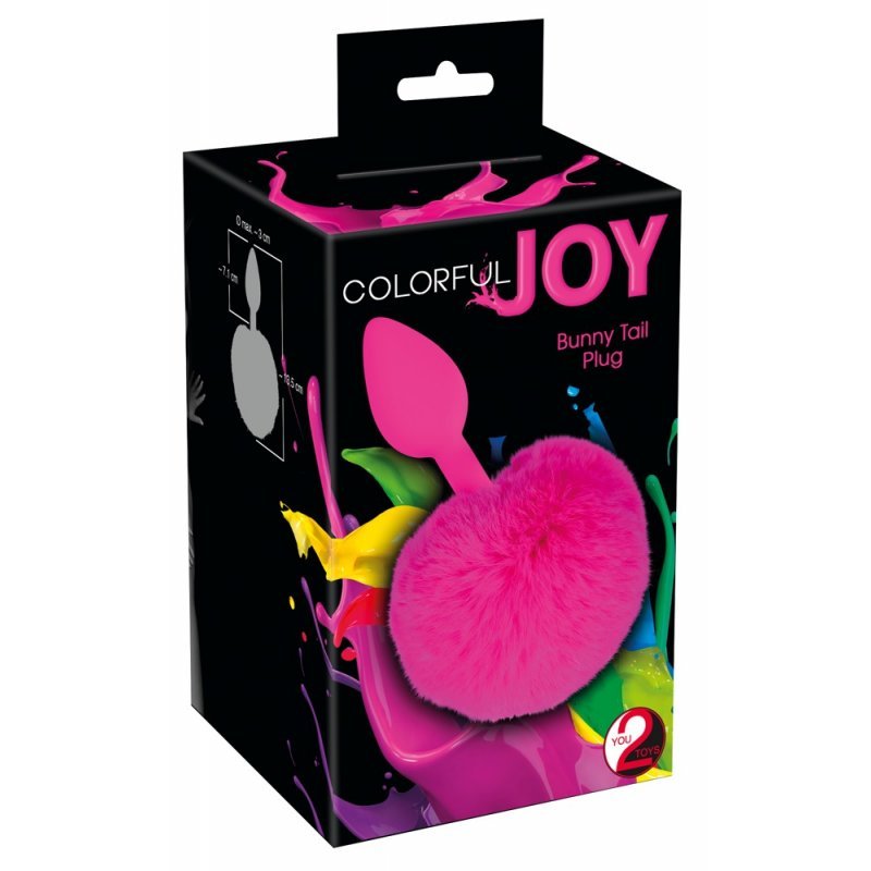 Růžový kolík králičí ocásek Colorful Joy