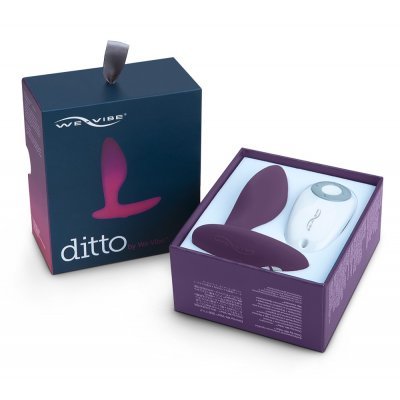 Anální kolík s vibracemi Ditto Purple
