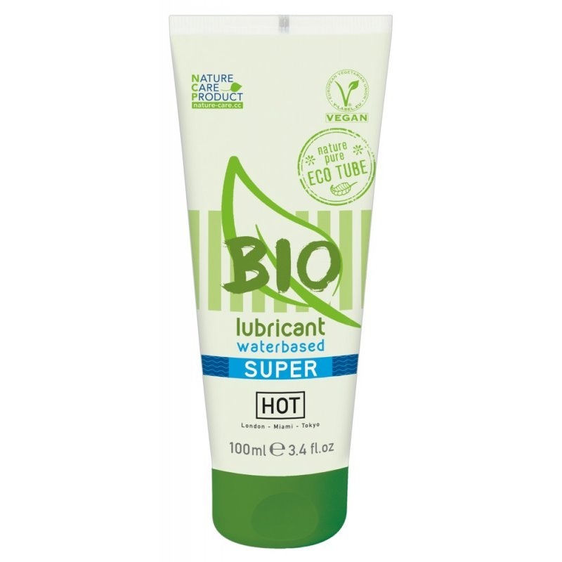 Lubrikační gel HOT BIO Super na vodní bázi 100 ml HOT