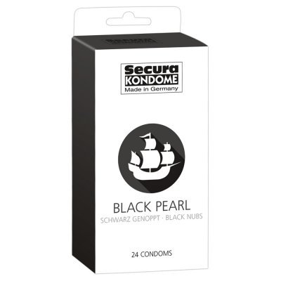 Kondomy Secura Black Pearl 24ks