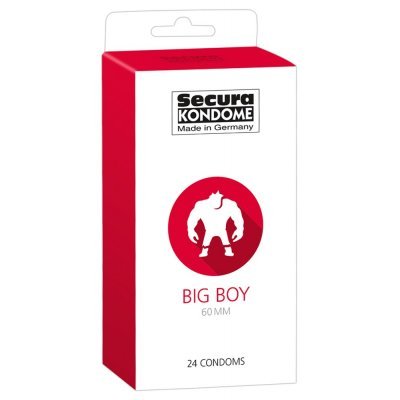 Kondomy Secura Big Boy 60mm x 24ks