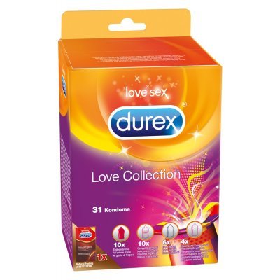 Kondomy Durex Love Collection 31ks