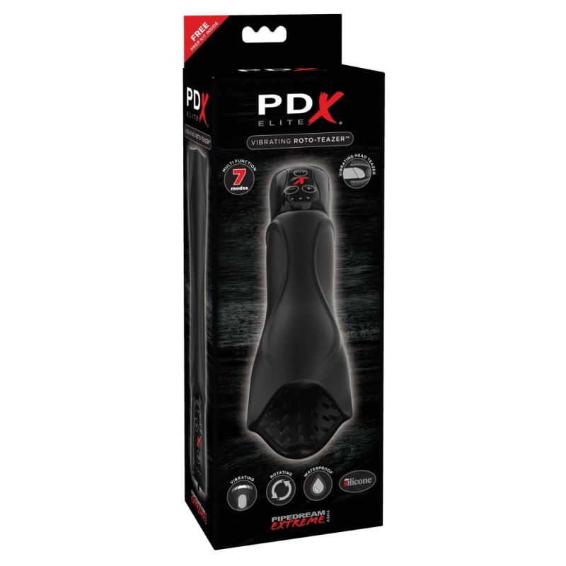 PDX Elite Vibrating Roto-Teaze