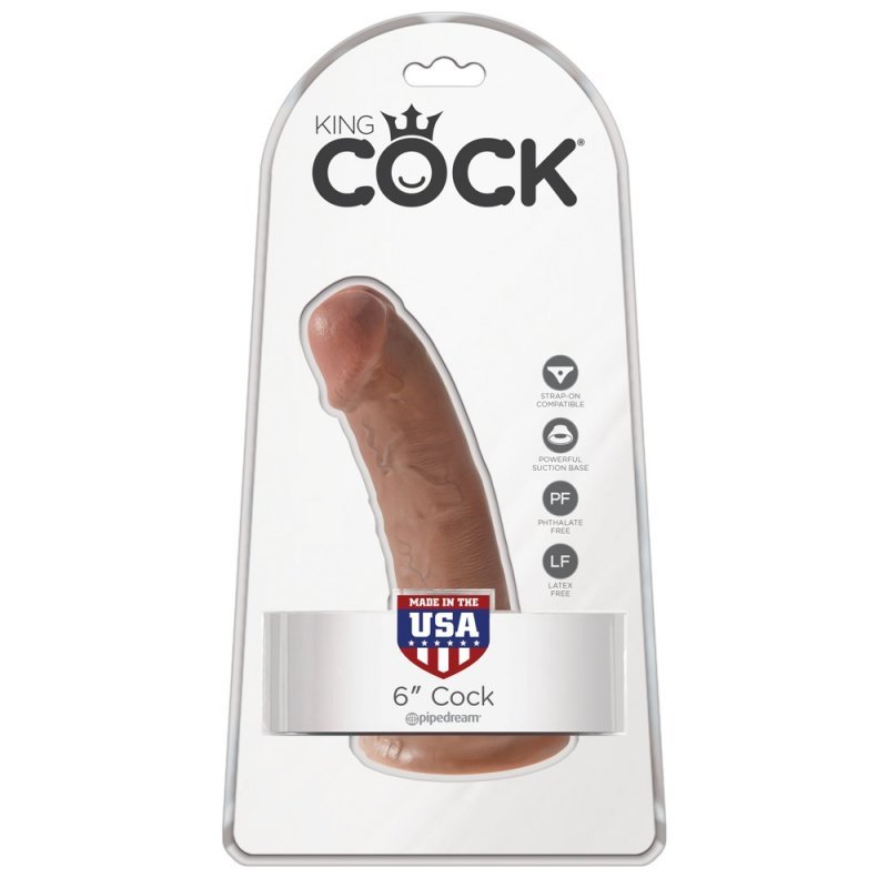 Pipedream King Cock 6" Cock Tan