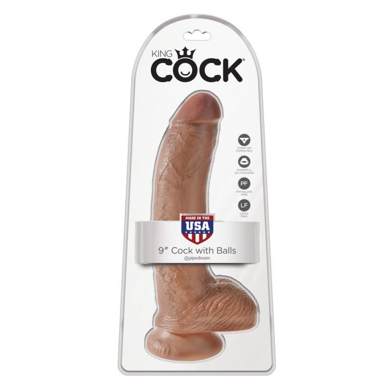 Pipedream King Cock 9" Cock with Balls