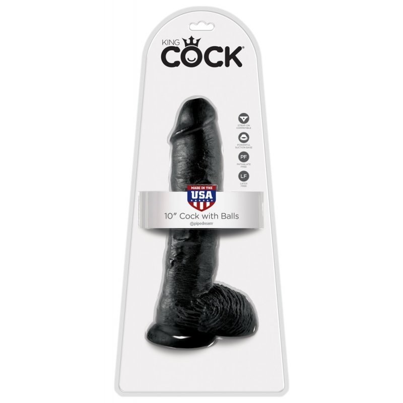 King Cock 10 inch Balls