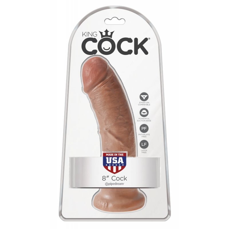 Pipedream King Cock 8" Cock Tan