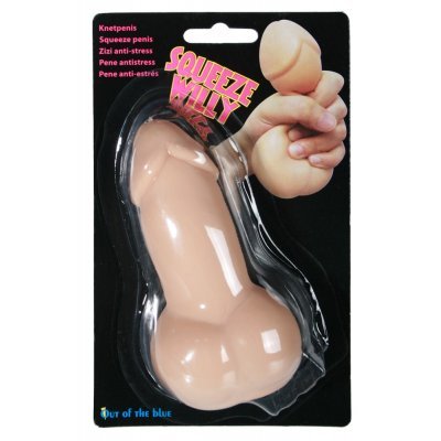 Antistresová hračka ve tvaru penisu