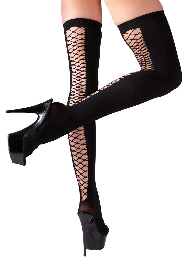 Sexy punčochy se šněrováním S/M Cottelli LEGWEAR