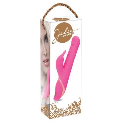 Vibrátor Jülie Rabbit Vibrator with wav 22,5 cm