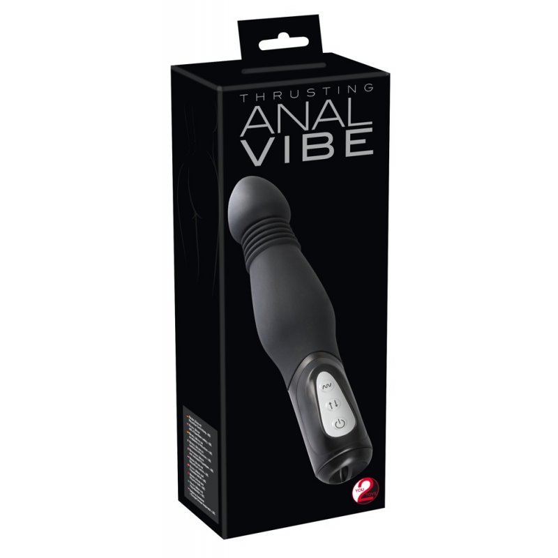 Anální vibrátor Y2T Black Thrusting You2Toys