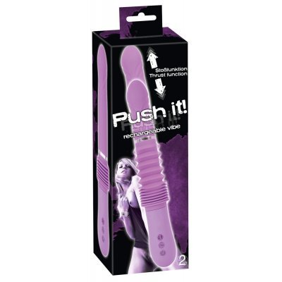 Šukací vibrátor Push it rechargeable