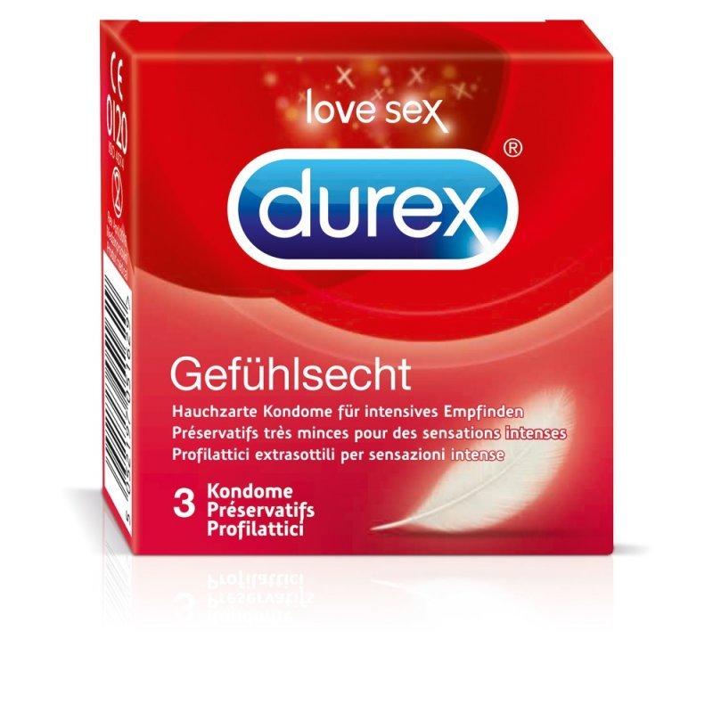Kondomy Durex Sensitive 3ks Durex