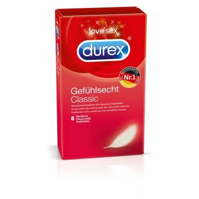 Kondomy Durex Gefühlsecht Class 8ks