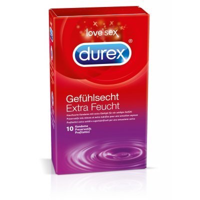 Kondomy Durex Gefühl.extra feucht 10ks